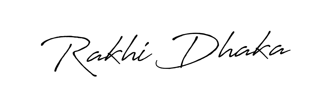 The best way (Antro_Vectra_Bolder) to make a short signature is to pick only two or three words in your name. The name Rakhi Dhaka include a total of six letters. For converting this name. Rakhi Dhaka signature style 7 images and pictures png